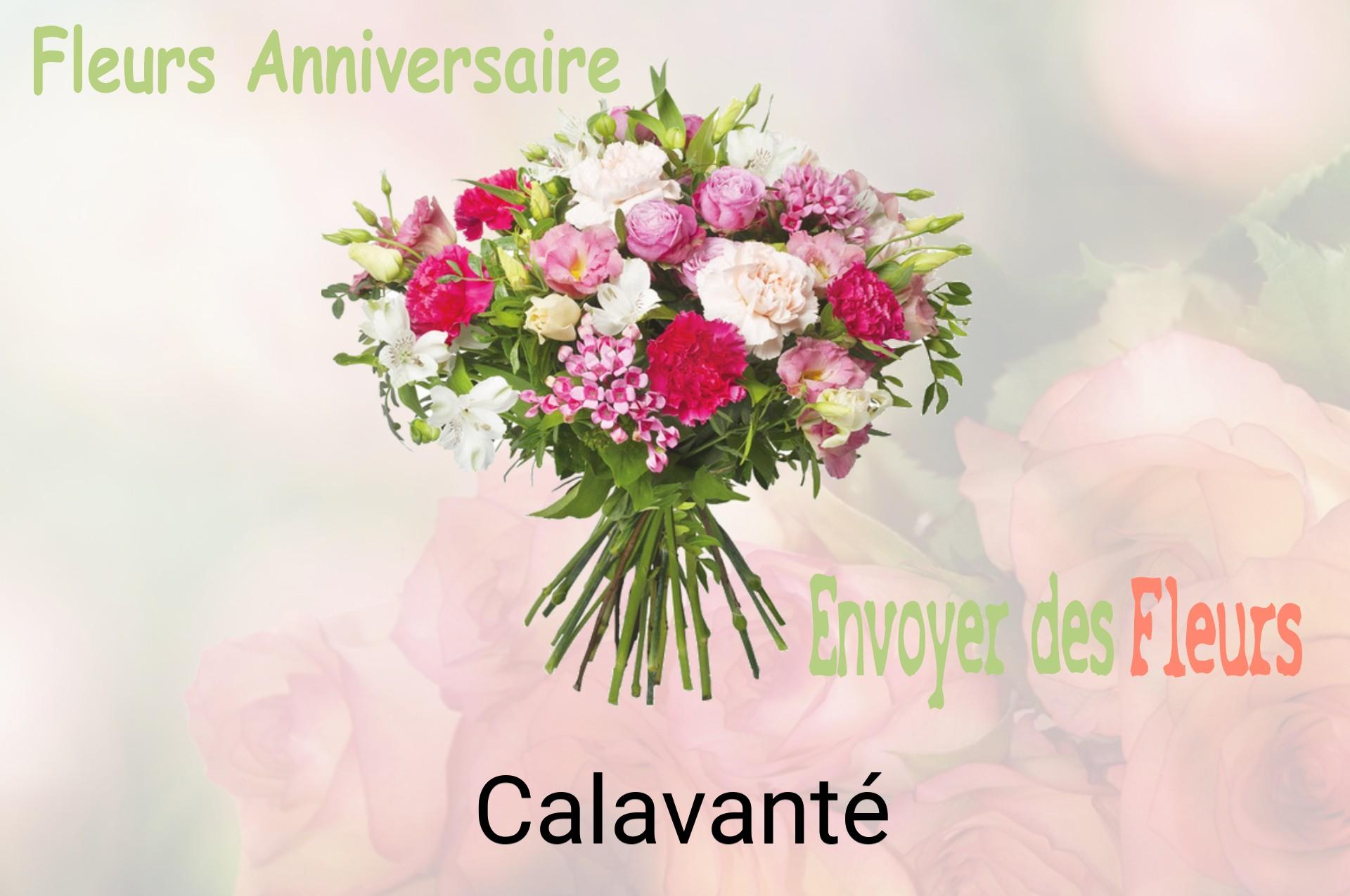 Bouquet de fleurs d’anniversaire livré à Calavanté